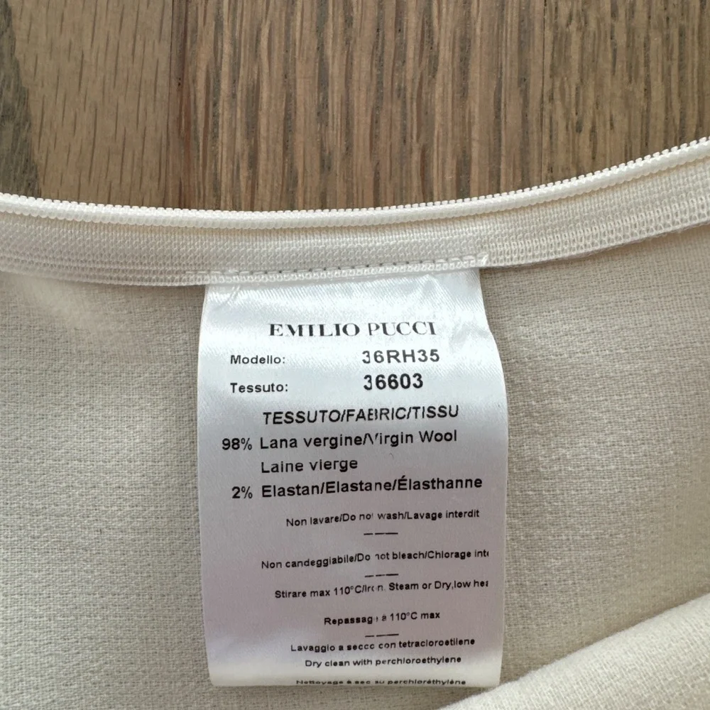 Emilio Pucci lightweight Summer Dress Size 8 (runs small-6) - Picture 4 of 4